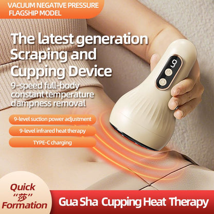 Massager Smart Electric Scraping Instrument Body massager Scraping and cupping device A massage device that takes care of your whole body Suitable for both men and women