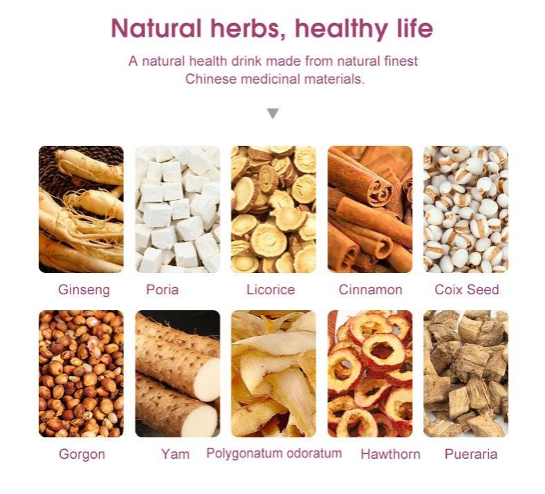 Winstown Tea Upgraded Version Enhancement Tea Herbal Natural Health Drink Pure Natural Herbal Formula For Rounder Curvy Look - 30 bags