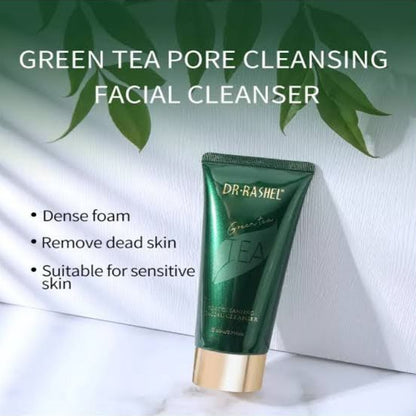 Dr. Rashel Green Tea Pore Cleansing Facial Cleanser Hydrate Detoxify Remove Dirt & Dead Skin Cells Face Skin Care