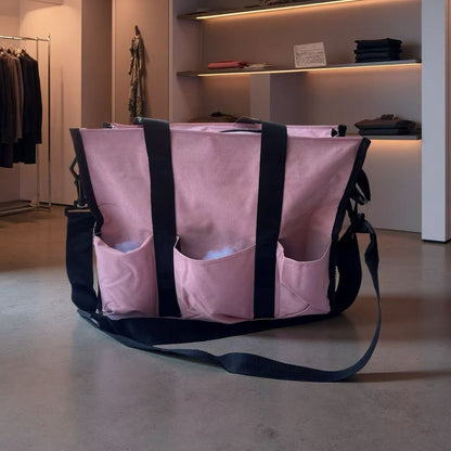 Star Glow large capacity travel bag luggage organiser travel at leaisure unisex bags for casual picnics multifunctional outdoors bags blue pink grey colour.