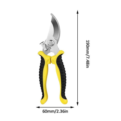 1Pcs Pruner Garden Scissors Professional Sharp Bypass Pruning Shears Tree Trimmers Secateurs Hand Clippers Garden Beak Scissors