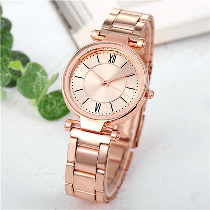 Women Watches Simple And Elegant Lady Wrist Watches Female Business Stainless Steel Casual Fashion Ladies Wristwatch Luxury Quartz Watch Valentine's Day Gift