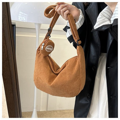 2PCS Women Shoulder Bag Messenger Bag Girl Casual Handbag Ladies Bags Fast Delivery Within 1-5 Days