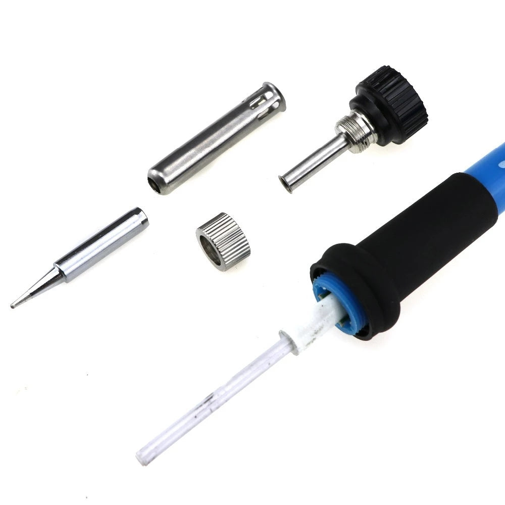Adjustable Temperature Electric Soldering Iron V V 60W 80W Welding Solder Heating Nib Repair Tool