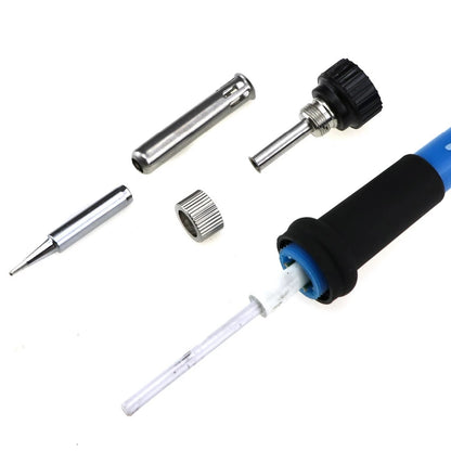 Adjustable Temperature Electric Soldering Iron V V 60W 80W Welding Solder Heating Nib Repair Tool