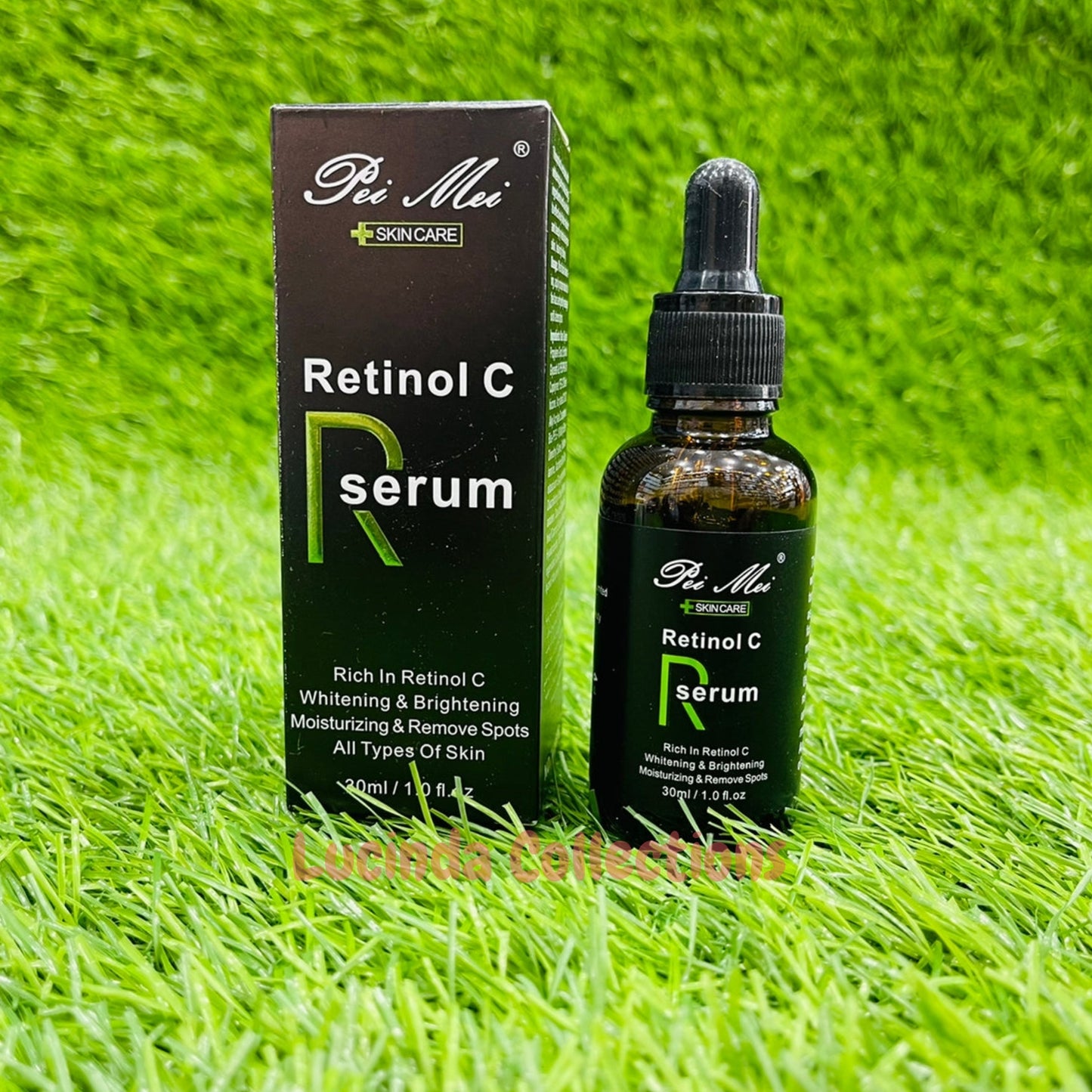 Retinol C Serum + Hyaluronic Acid Serum + Vitamin C Face Serum - Pei Mei