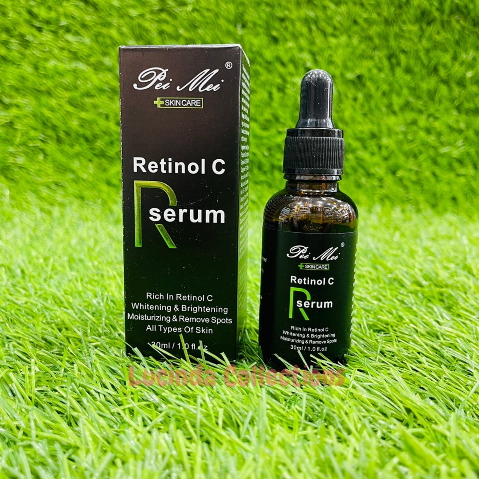 Retinol C Serum + Hyaluronic Acid Serum + Vitamin C Face Serum - Pei Mei