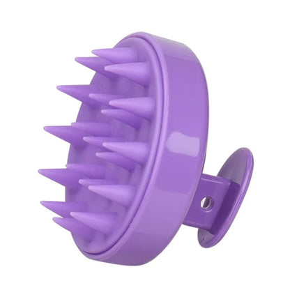 1Pc Scalp Massage Shampoo Brush Soft Silicone Combs Hair Used To Remove Dandruff and Exfoliate Hair Care Styling Tools Wholesale