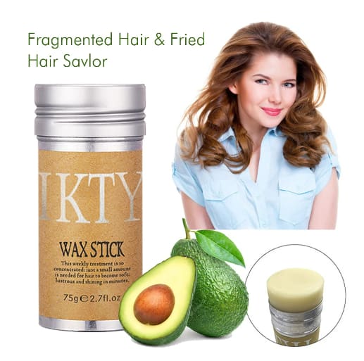 Broken Hair Artifact Hair Wax Stick Gel Cream Styling Hair Frizz Fixed Fluffy Children Men And Women Styling Hair Wax Stick 75g