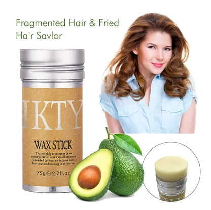Broken Hair Artifact Hair Wax Stick Gel Cream Styling Hair Frizz Fixed Fluffy Children Men And Women Styling Hair Wax Stick 75g