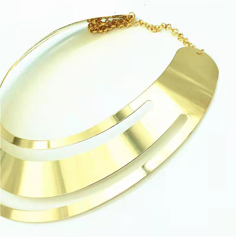 Amazon hot-selling women&apos;s earrings explosion-proof multi-layer tassel earrings earrings gold