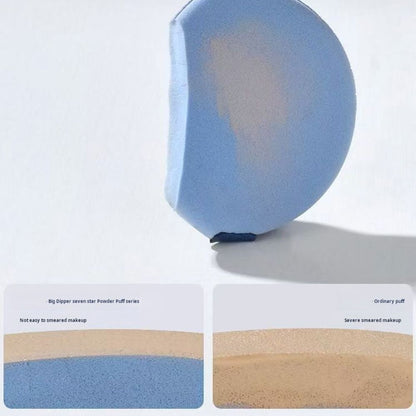 7-piece beauty kit air cushion puff BB foundation cream blasting sponge puff air cushion without powder Q spring dry wet dual-use powder super soft sponge puff
