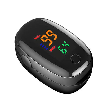 Fingertip Pulse Oximeter Digital Home Medical Equipment Oximeter Blood Oxygen Sensor Blood Oxygen Heart Rate Saturation Meter Portable Fingertip Blood Oxygen Monitor