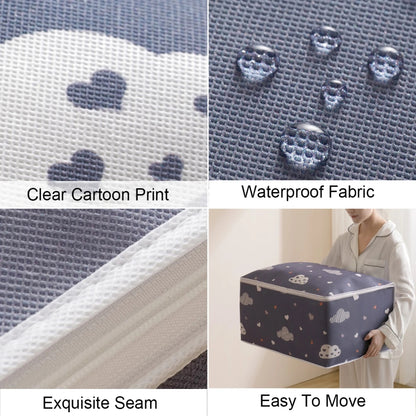 Moisture Dust Proof Organizer Quilt Clothes Storage Bag Big Capacity Duvet Blanket Sorting Bags