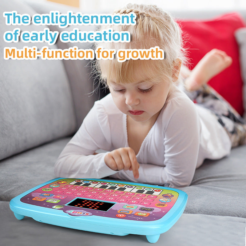 Fast delivery within 1-5 Kids' Toy Tablet Children english Learning Education Machine Toy For Kids Electronic Learning Products LED Screen Lighting Early Education Multifunctional Reading MachineToy