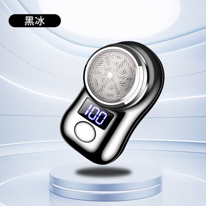NEW Mini Electric Shaver Shaving machine Beard Shaver Razor Man Shaver Portable USB Rechargeable Portable Led Battery Display man shaver epilator Car Rechargeable Razors Travel Rotary Razors