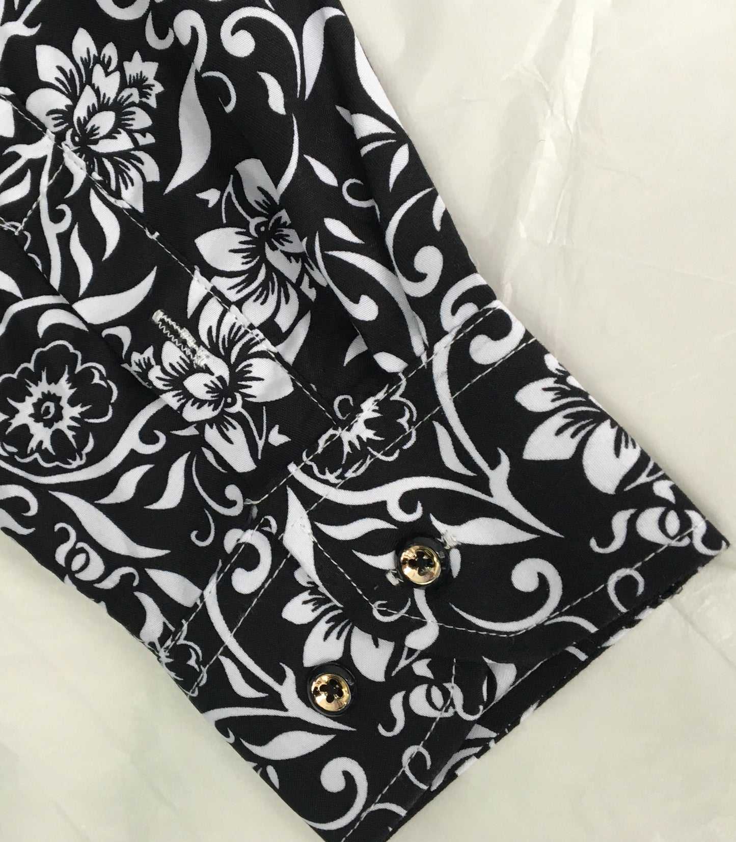 Shirts This Year's Popular Minority Design High-grade Men's Floral Shirt Style Large Stand Collar Long-sleeve Printing