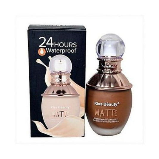 Kiss beauty Nation Matte Waterproof Foundation Bare Skin Perfecting Makeup