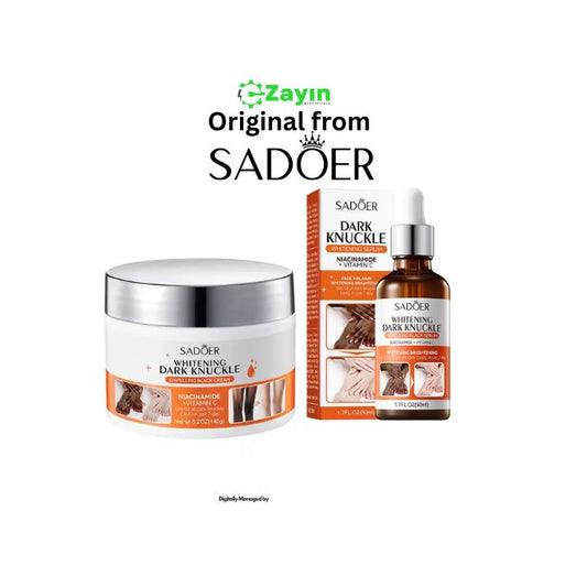 Dark Knuckle Whitening Set â€“ Targeted Cream & Serum Combo for Hands, Elbows, Knees & Feet