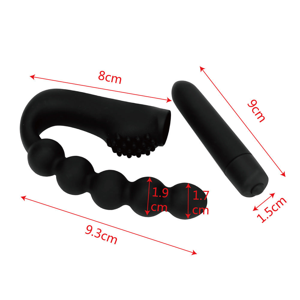 HW Silicone Anal 10 vibration modes pull ball anal plug men's Prostate Massager anal G-spot vestibule masturbator adult products sex product