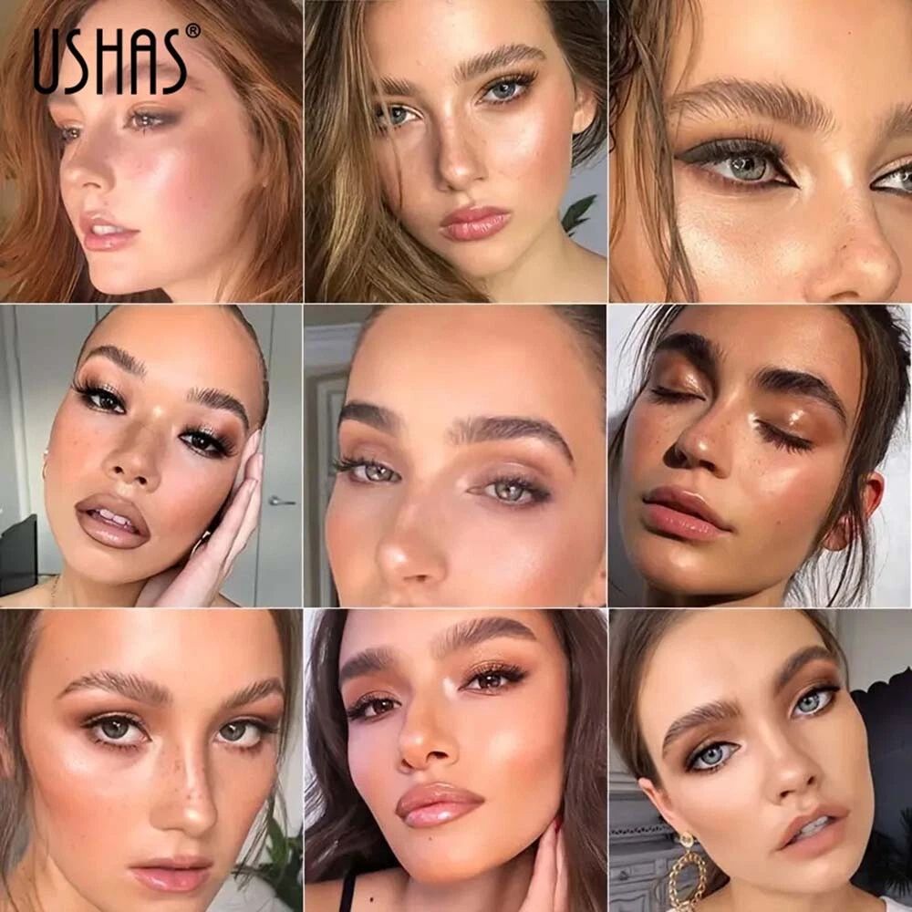 Ushas Eyebrow Soap, Strawberry / Lemon / Aloe Vera Flavors Feather Brows Wild Brow Styling Makeup Styling Wax solid gel Long Lasting soap