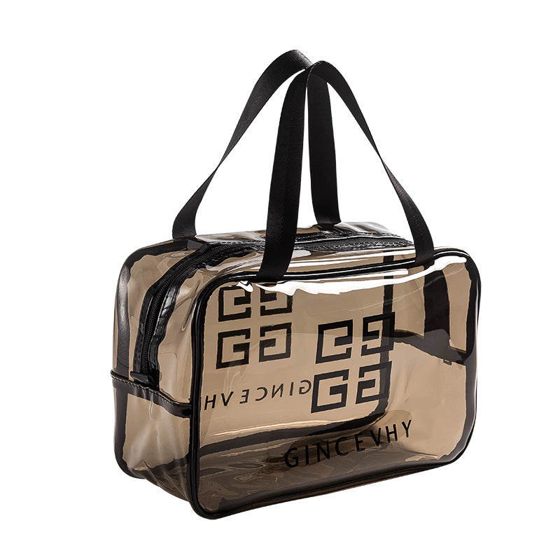 3pcs/set Makeup Bags Travel Wash Bag Transparent Waterproof Makeup Transparent waterproof makeup bag Storage Pouch Large Capacity