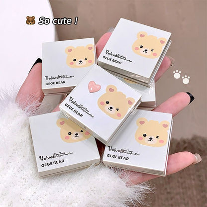 New Gegebear lip and cheek dual-purpose velvet natural nude makeup multi-purpose monochrome powder blusher cream whitens at a low price