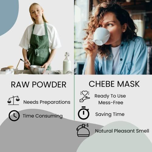 Amalico Chebe Repair Hair Mask for Dry and Frizzy Hair - Ready to Use Chebe Powder for Hair Growth, Hair Mask Treatment for Dry Hair Chebe Powder Hair Care Scalp Care