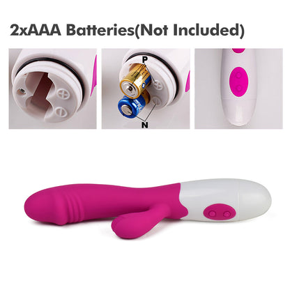 Womens Upgraded Vibrator Powerful G Spot Silicone Dildo Powerful Quiet Vagina Clit Stimulator 2 Motors Best Seller Adult Sex Toys Gift for Girlfriend Wife