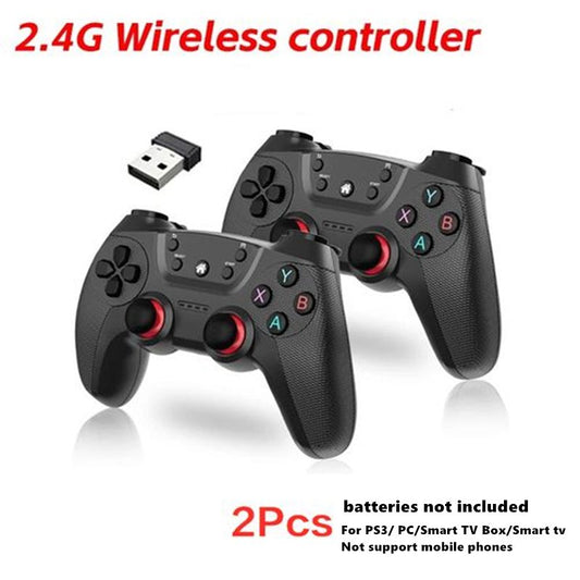 2Pcs Wireless Gamepad Gaming Control Video Game Pad Bluetooth Controller For PC TV Box Joystick Gamer Cellphone