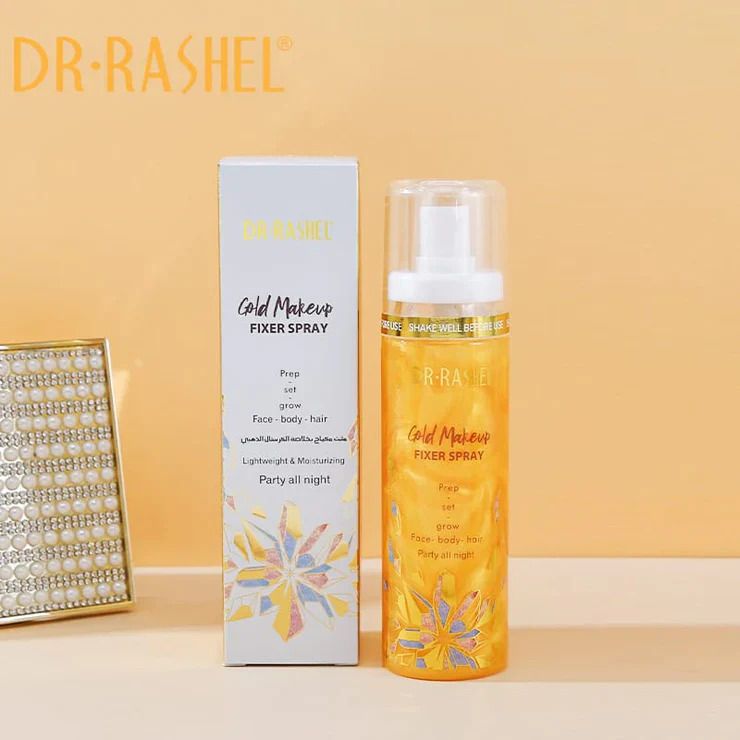 Dr. Rashel Lightweight & Moisturizing Gold Makeup Fixer Spray