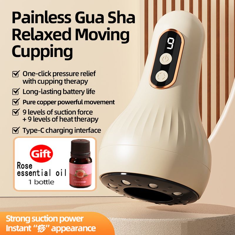 Massager Smart Electric Scraping Instrument Body massager Scraping and cupping device A massage device that takes care of your whole body Suitable for both men and women
