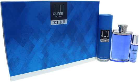 Desire Blue Men EDT 3 Piece Gift Set For Men