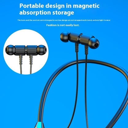 Frank Y49 Super Bass Popular neck wireless sports Earphones neck Bluetooth 5.1 in ear Earphones for iOS Android phones