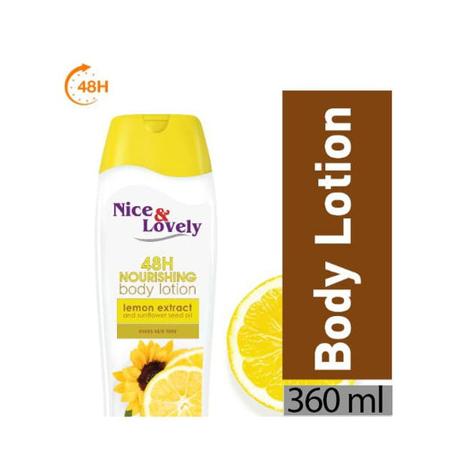 【Clearance Sale】Nice & Lovely Lemon Extract Body Lotion 360ml