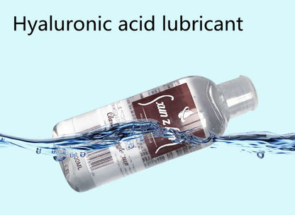 200ml Water Based Sex Lube Long Lasting Lubricant Edible Massage Body Oil Anal Gel Adult Toys for Sex Valentine Gift for Girlfriend Wife Water-soluble Lubricants get Dildo Cock Ring For free