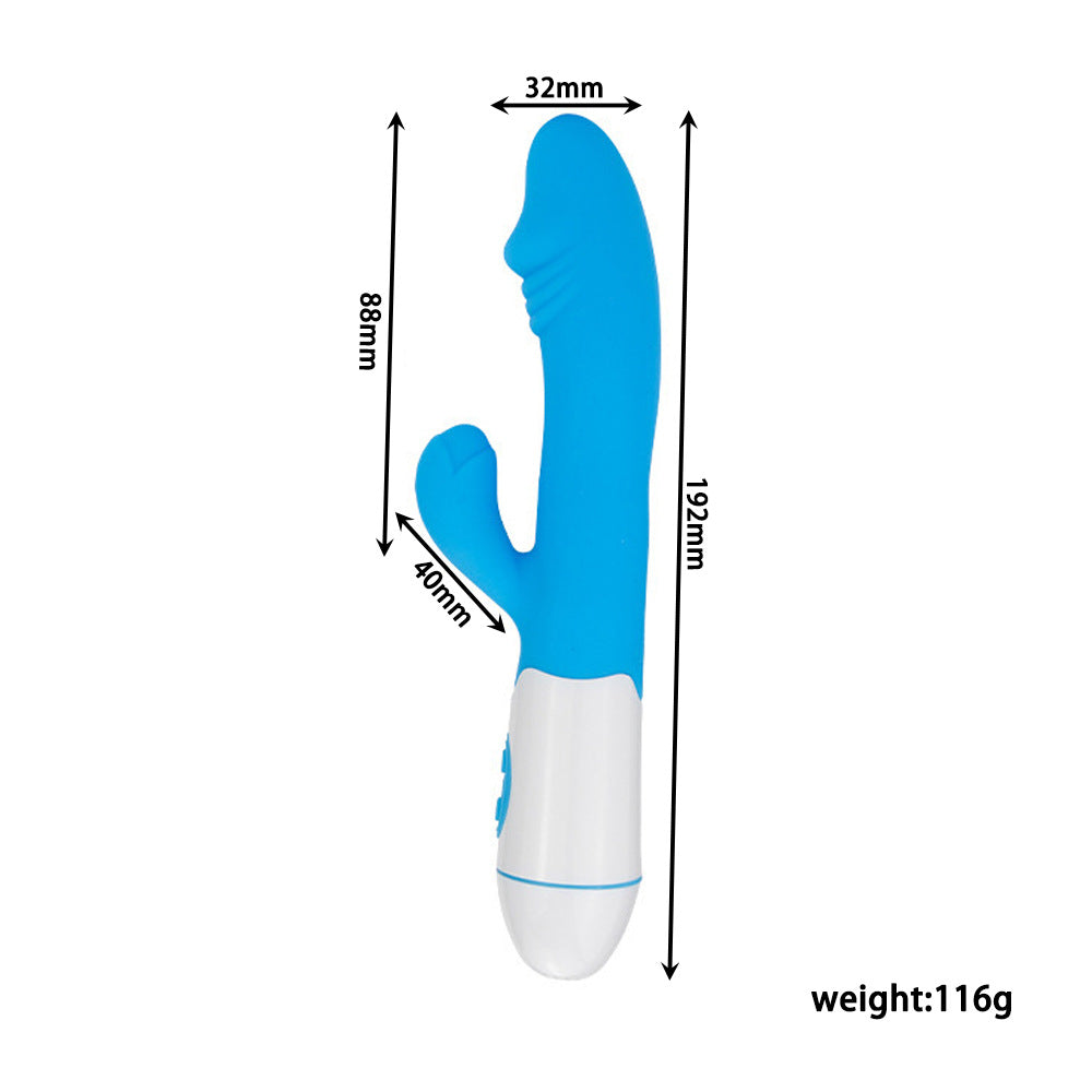 Women's Upgraded Vibrator Powerful G Spot Silicone Vaginal Vibrator Dildo Sex Toy
