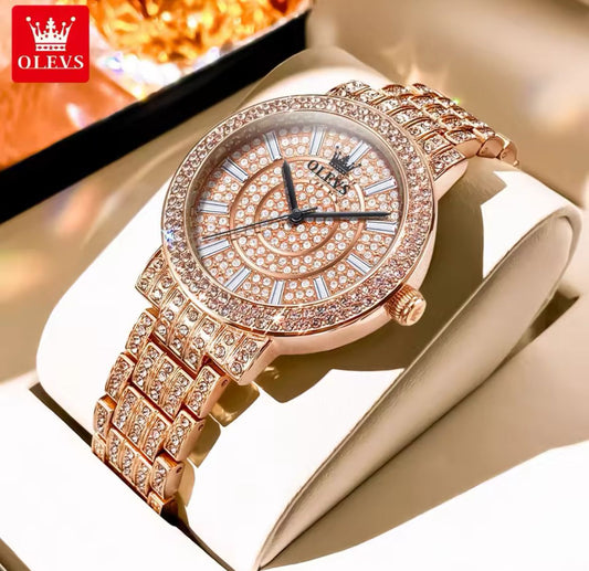Diamond Quartz Watch For Women