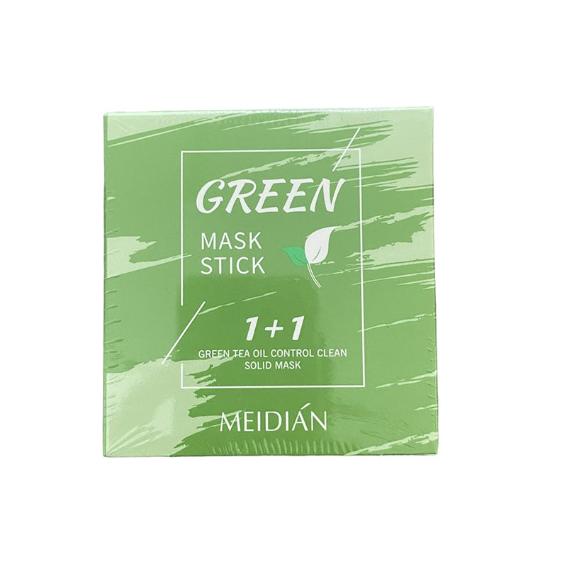 【Buy 1 Get 1 Free】2PCS Green Tea Mask Cleansing Stick Clean Face Blackhead Remover Deep Pore Cleansing Facial Mask Skin Moisturizing Hydrating Whitening Care Face Makeup for All Skin Types