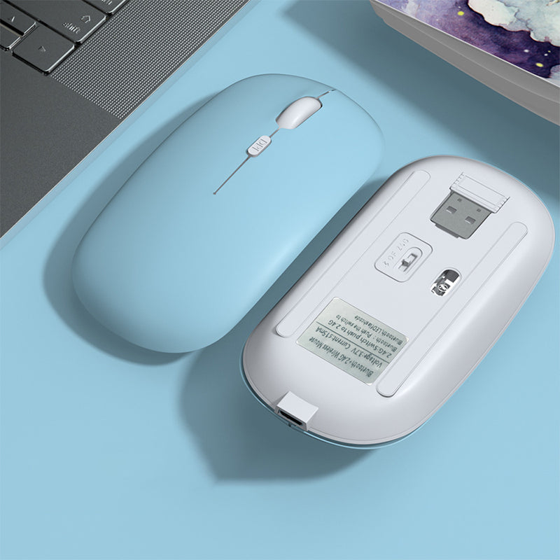 Macaron Wireless Mouse rechargeable mouse Bluetooth mouse Super Slim Computer Mouse Game wireless Mice