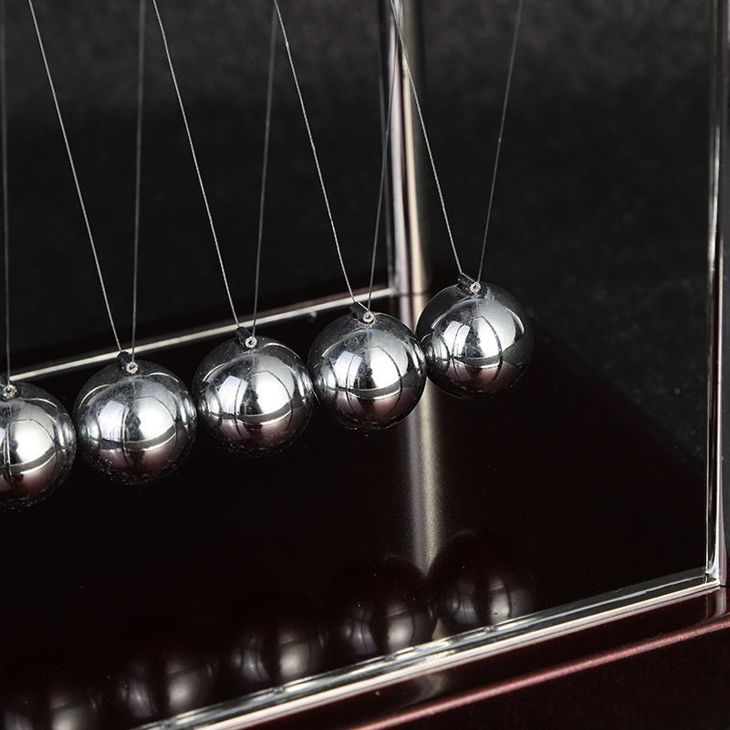 Newton's Cradle Balance Steel Ball Teaching Supplies Physics Science Pendulum Desktop Toys Stress Relief Gifts Home Decoration