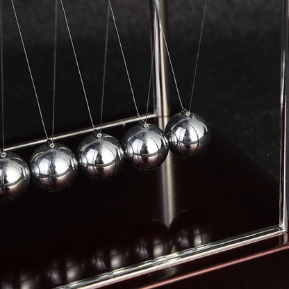 Newton's Cradle Balance Steel Ball Teaching Supplies Physics Science Pendulum Desktop Toys Stress Relief Gifts Home Decoration