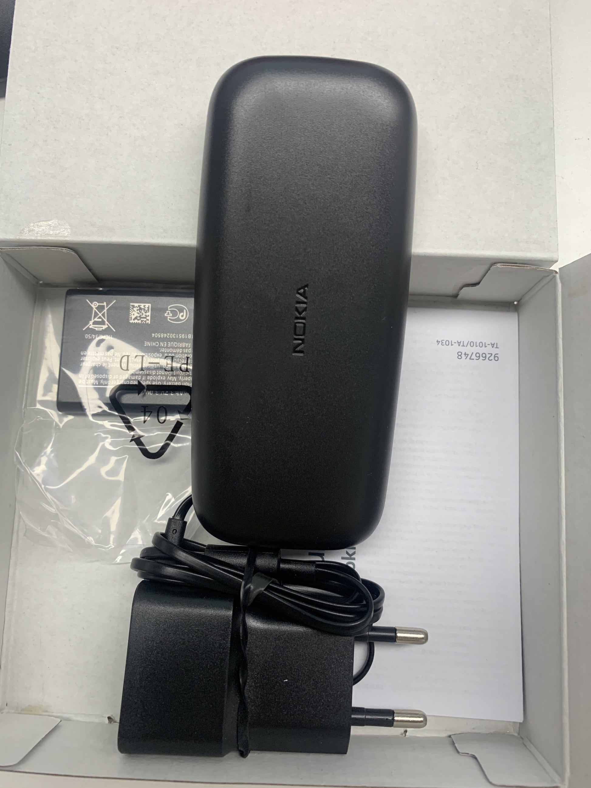 Refurbished Phone Nokia 105 2017 (Dual SIM) 800mAh 1.4" Unlocked Phone Long Power Super Signal Durable Classic Portable Shock Resistant Super Durable Nokia 105