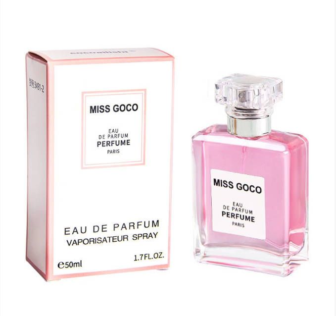 3pc 50ml Women Men Fragrances Long Lasting Perfume Deodorant Mademoiselle Fruity Floral Scent Parfum Spray Perfume Fast delivery within 1-5 days