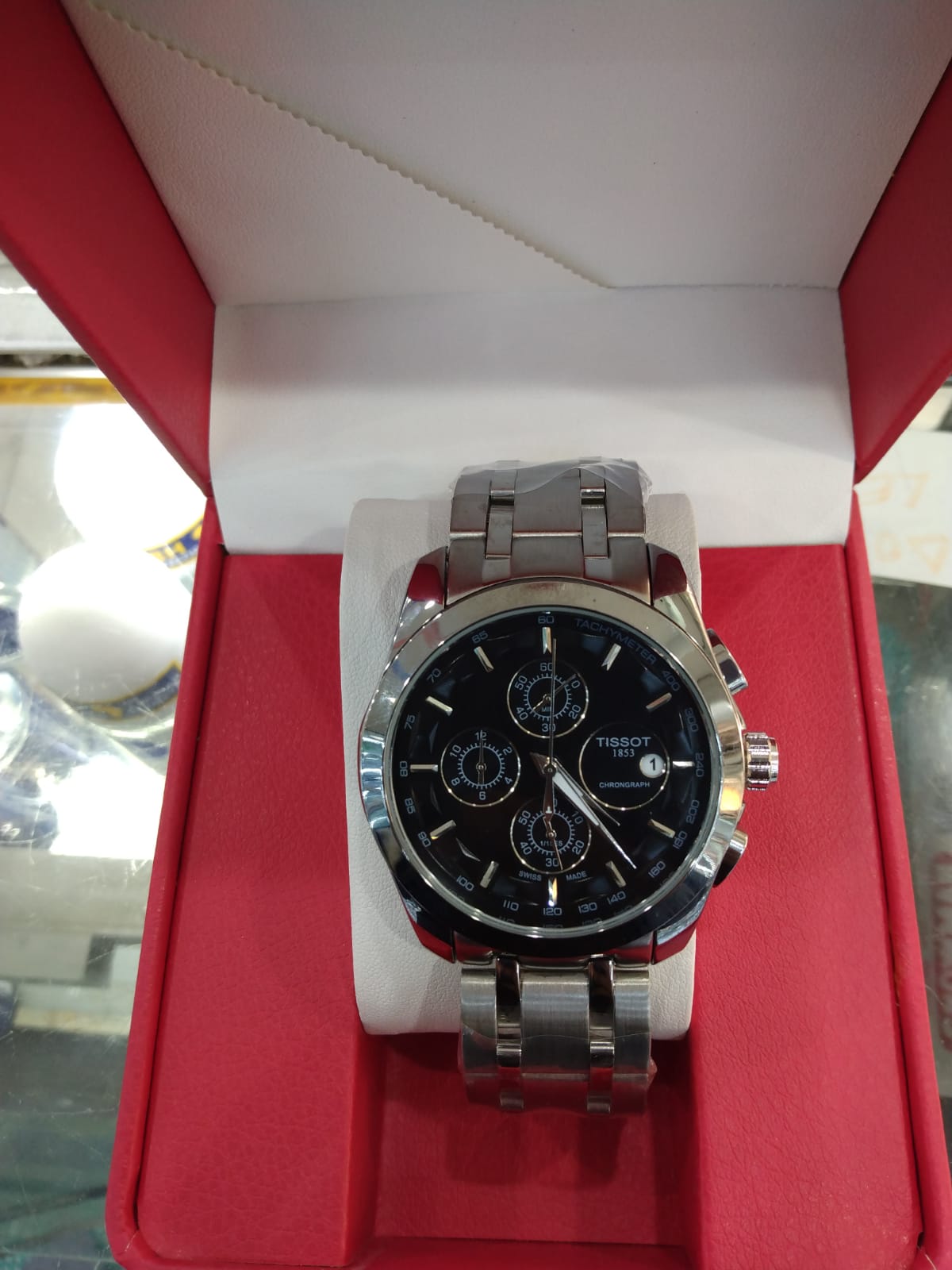 Tissot Gents Luxury Automatic Watch – Original Swiss Men’s Wristwatch with Stainless Steel Case, Waterproof Design, Date Display, Durable Strap, Elegant Business & Casual Fashion Timepiece