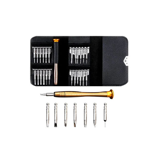Leather Case 25 In 1 Torx Screwdriver Set Mobile Phone Repair Tool Kit Multitool Hand Tool