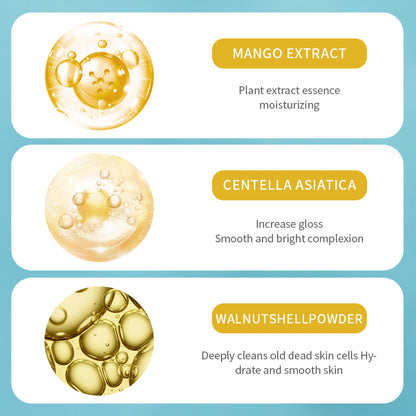 SADOER Bath Salt Scrub Scrub moisturizes and softens exfoliates Body Scrub for All Natural Skin Care - Exfoliating Multi Purpose Body and Facial Scrub