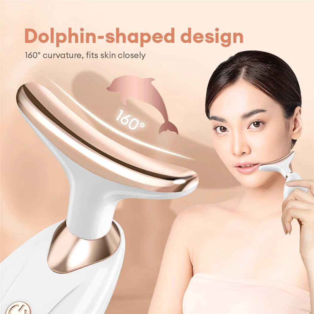 Electric Facial Lifting Massager Vibration Neck Slimming V Face Device Anti Aging Wrinkle Remover Neck Line Skin Firming