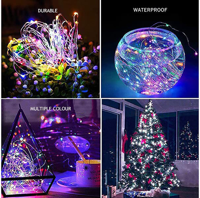 LED Curtain Lights, String Lights Bedroom, 300 LED 9.8x9.8Ft Twinkle String Light Decorations for Window Wedding Bedroom Wall Party Backdrop, Cute Home Indoor Outdoor Decor 8 Modes USB Remote Control