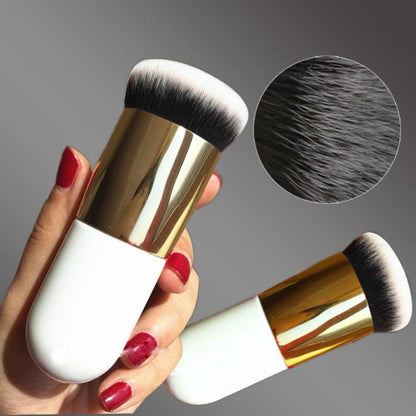 New Chubby Pier Foundation Brush Flat Cream Makeup Brushes Professional Cosmetic Make-up Brush Makeup
